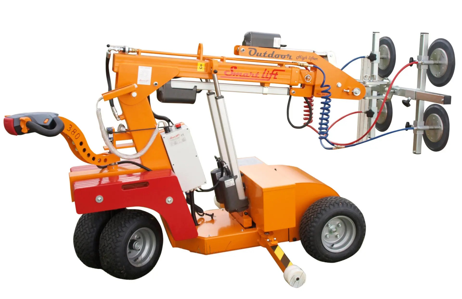 Montasjelift vindu elhydraulisk, vakuum < 400 kg